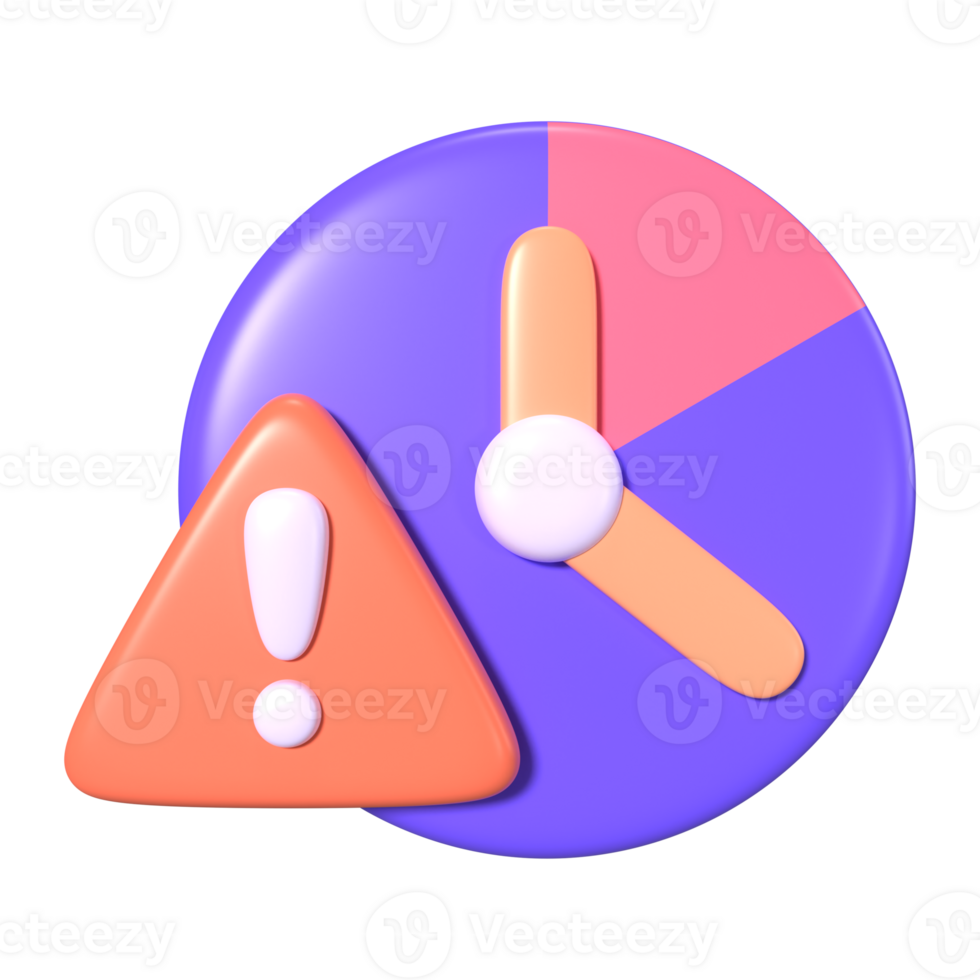 Delay 3D Illustration Icon png