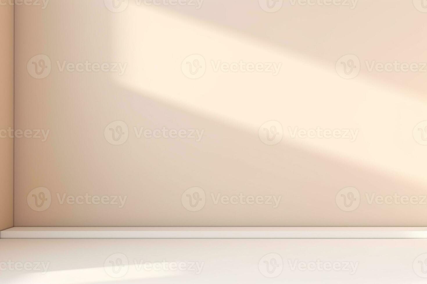 AI generated 3d rendered empty display podium Minimal scene for product display presentation photo