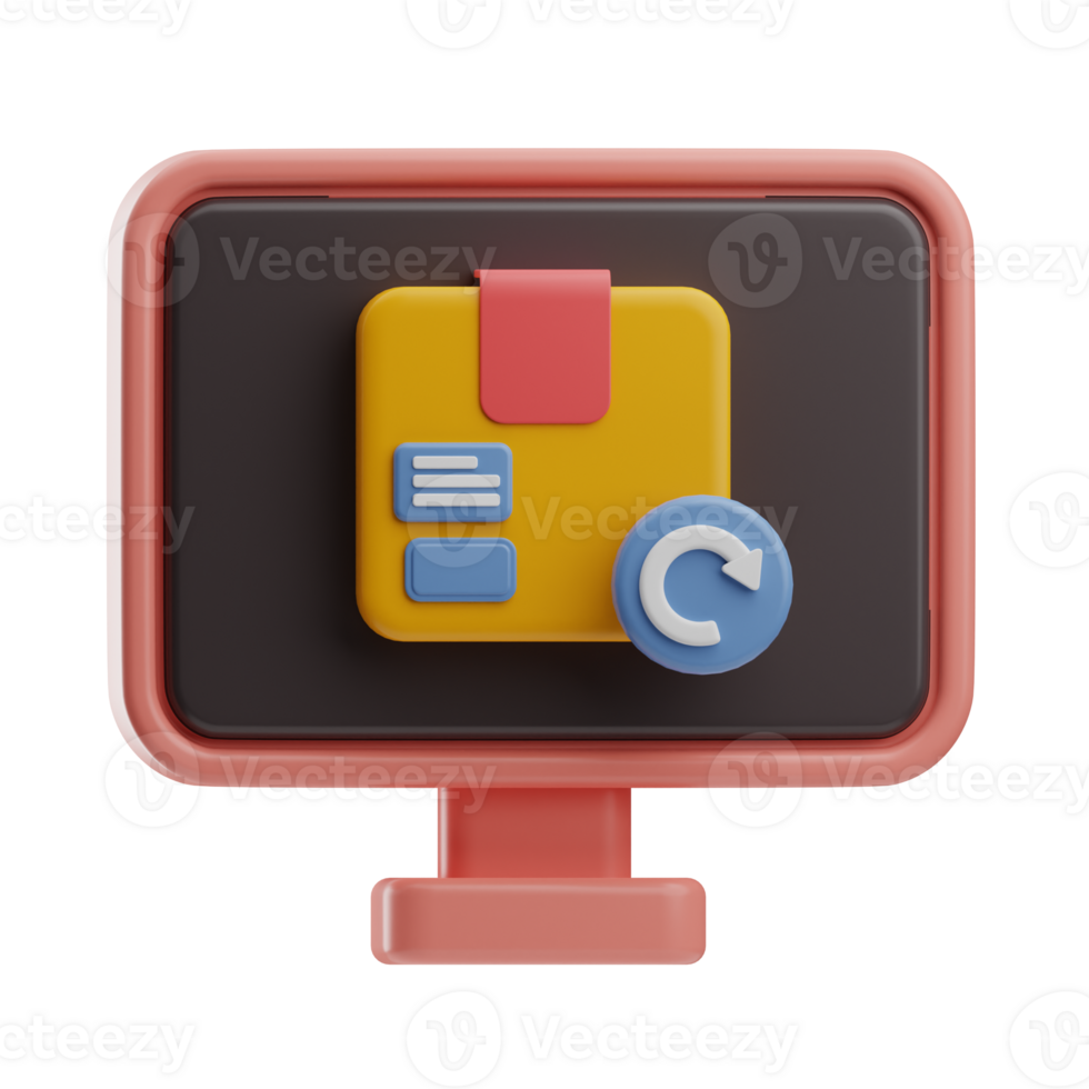Shipping And Delivery Object Order Proccesd 3D Illustration png