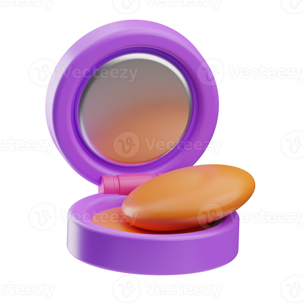 Beauty and fashion object Make Up 3D Illustration png