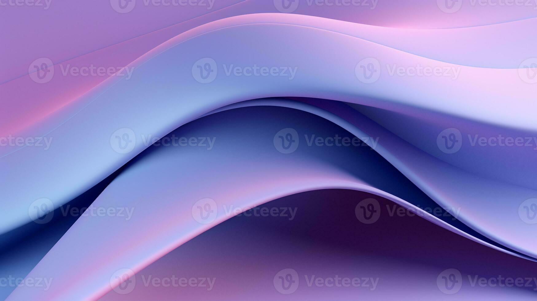 AI generated a purple abstract background with curves photo