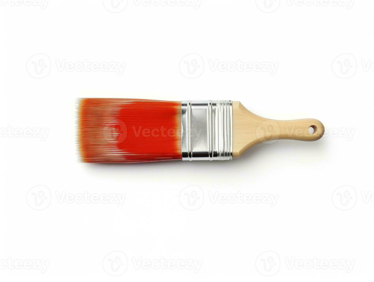 AI generated Paintbrush isolated white background. AI Generated photo