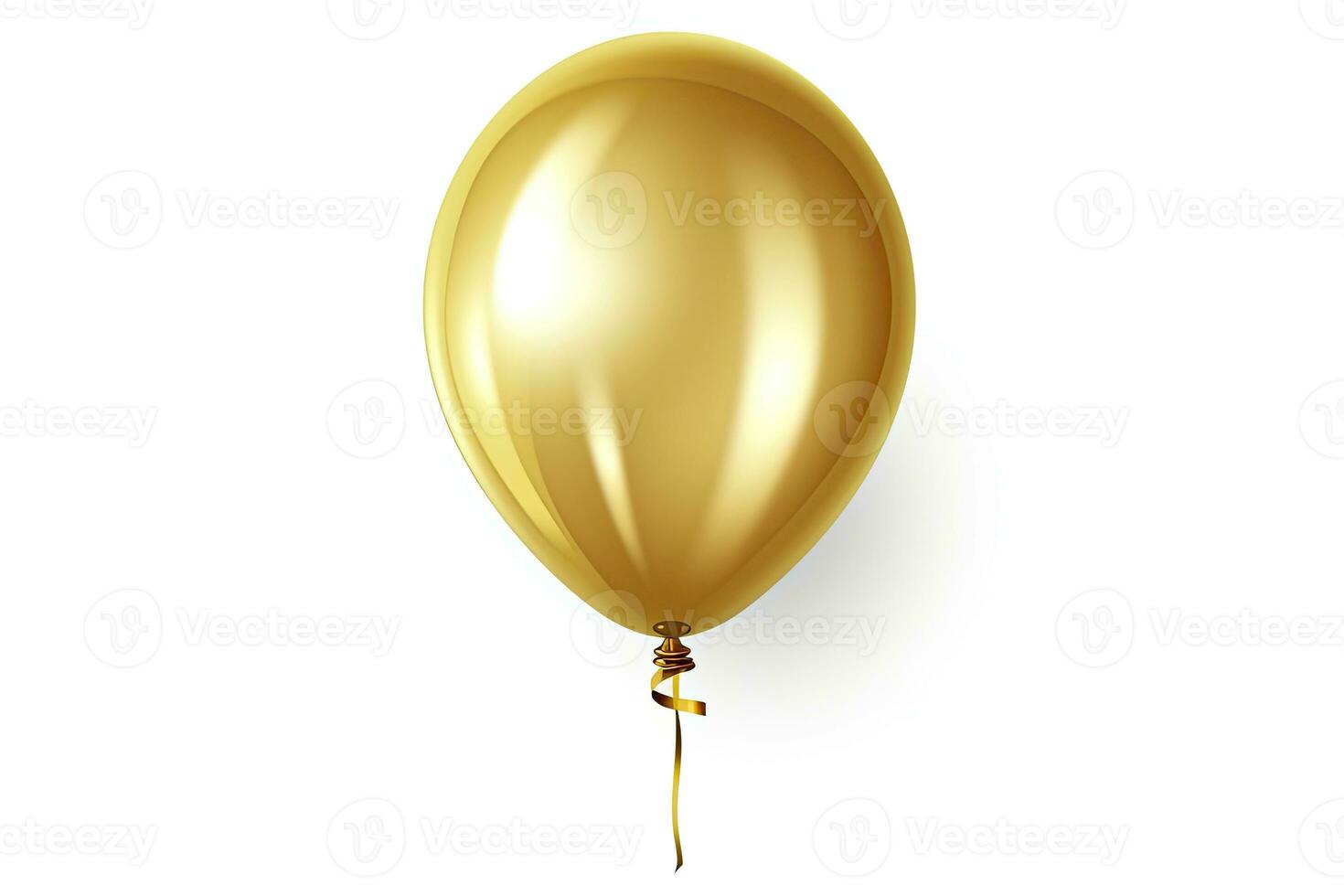 AI generated Birthday balloon flying for party and celebrations. AI Generated photo