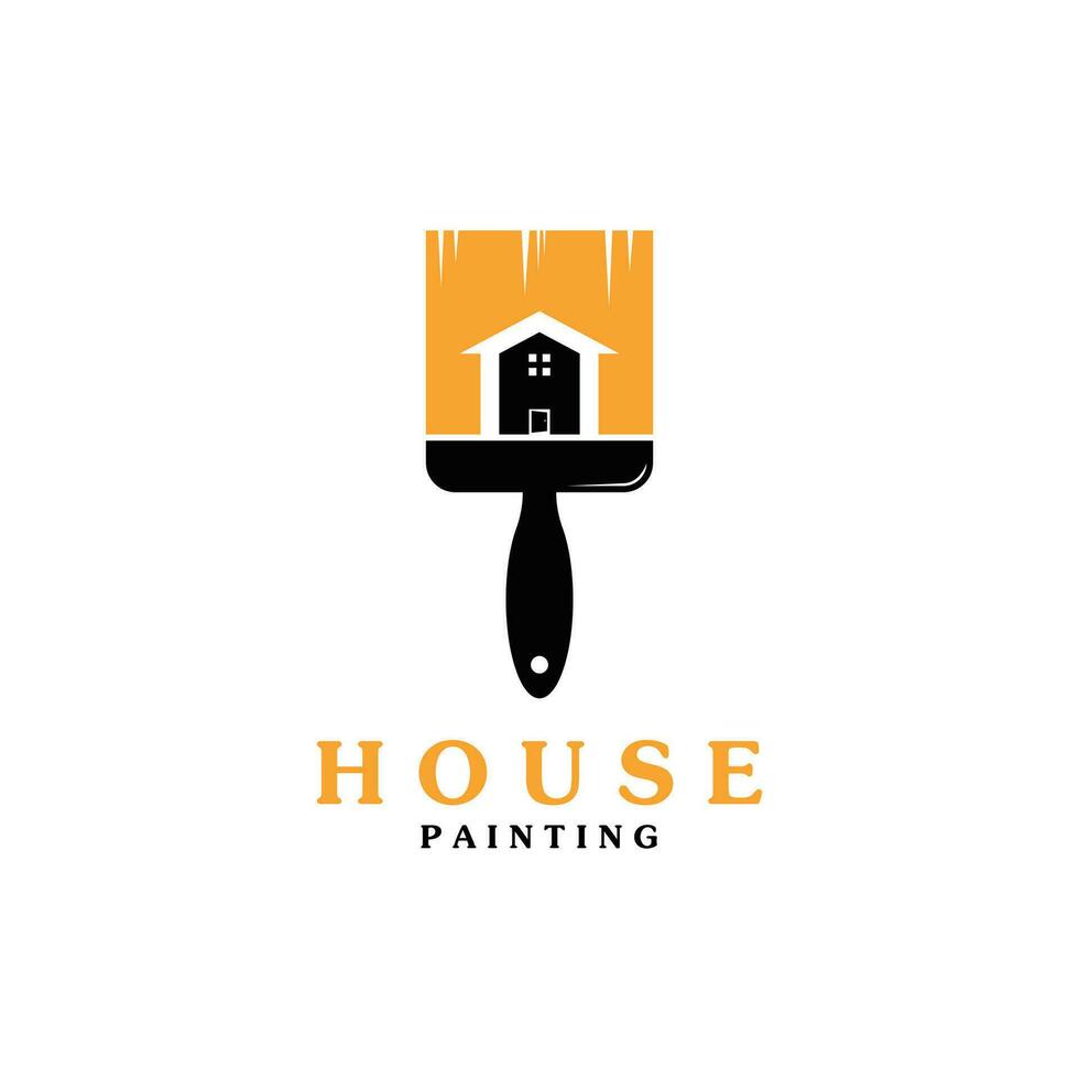 Paint Logo Template vector icon