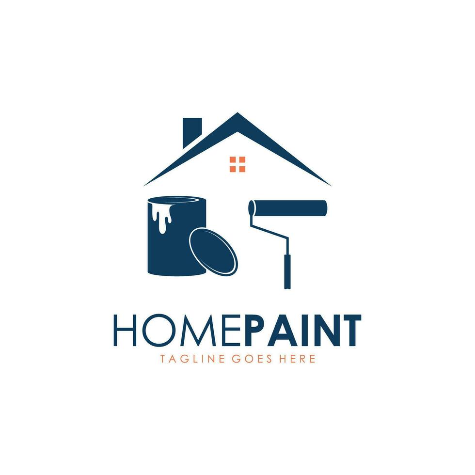 Paint Logo Template vector icon