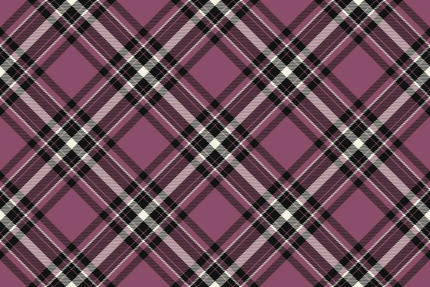 Tartan plaid background, diagonal check seamless pattern. Vector fabric texture for textile print, wrapping paper, gift card, wallpaper.