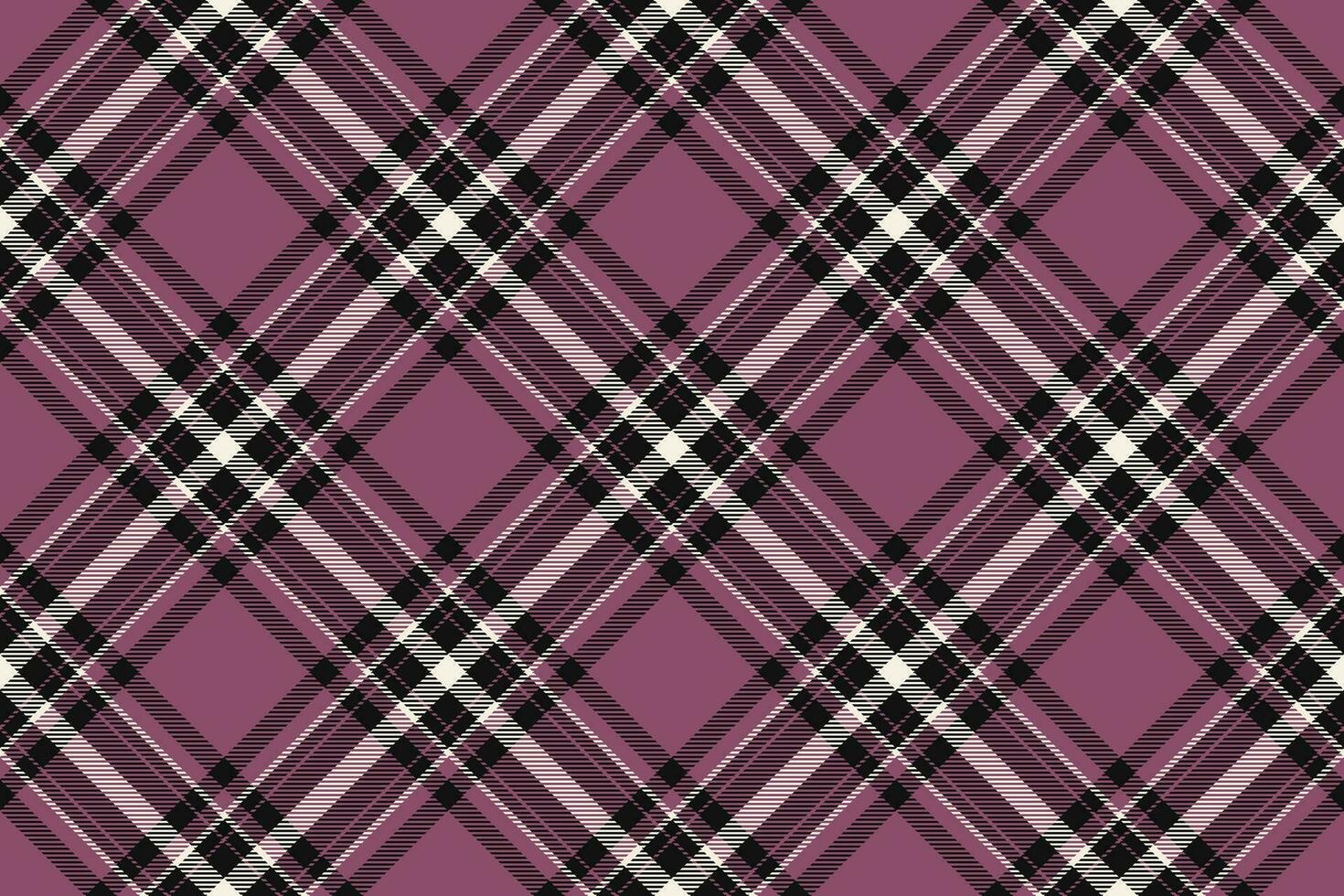 Tartan plaid background, diagonal check seamless pattern. Vector fabric texture for textile print, wrapping paper, gift card, wallpaper.