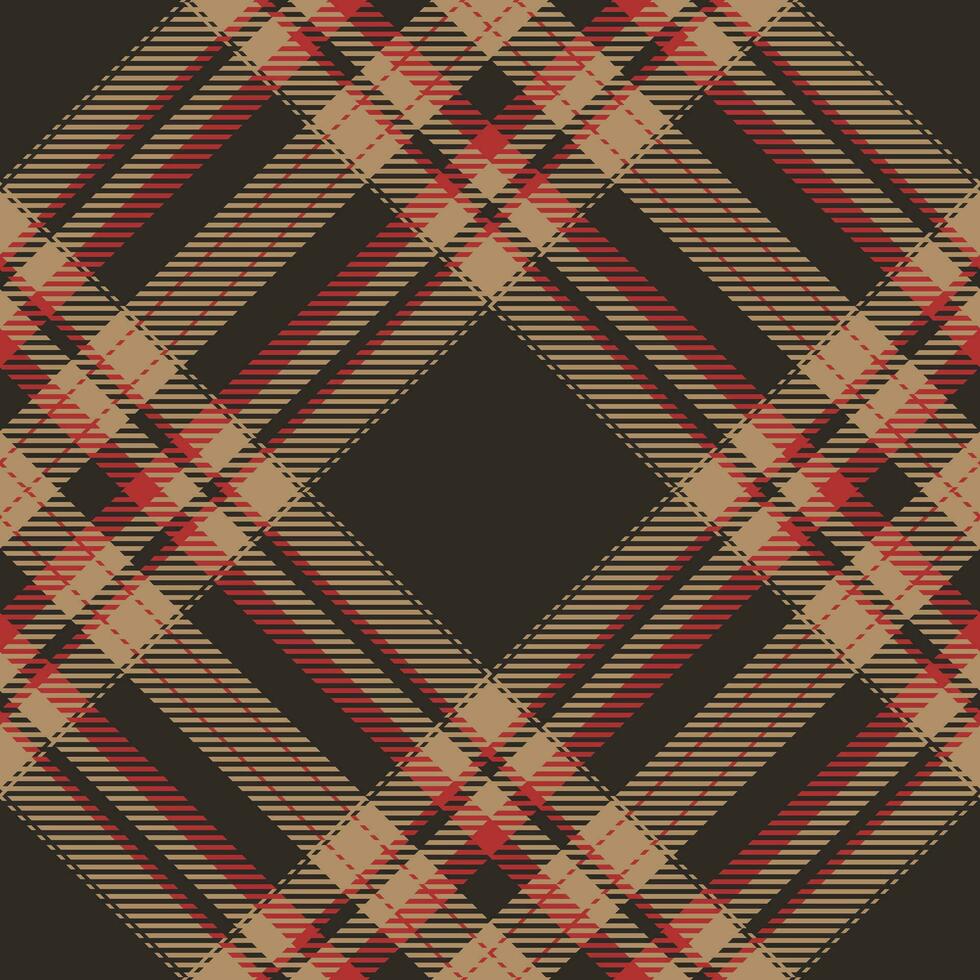 Plaid pattern vector. Check fabric texture. Seamless textile design for clothes, paper print. vector