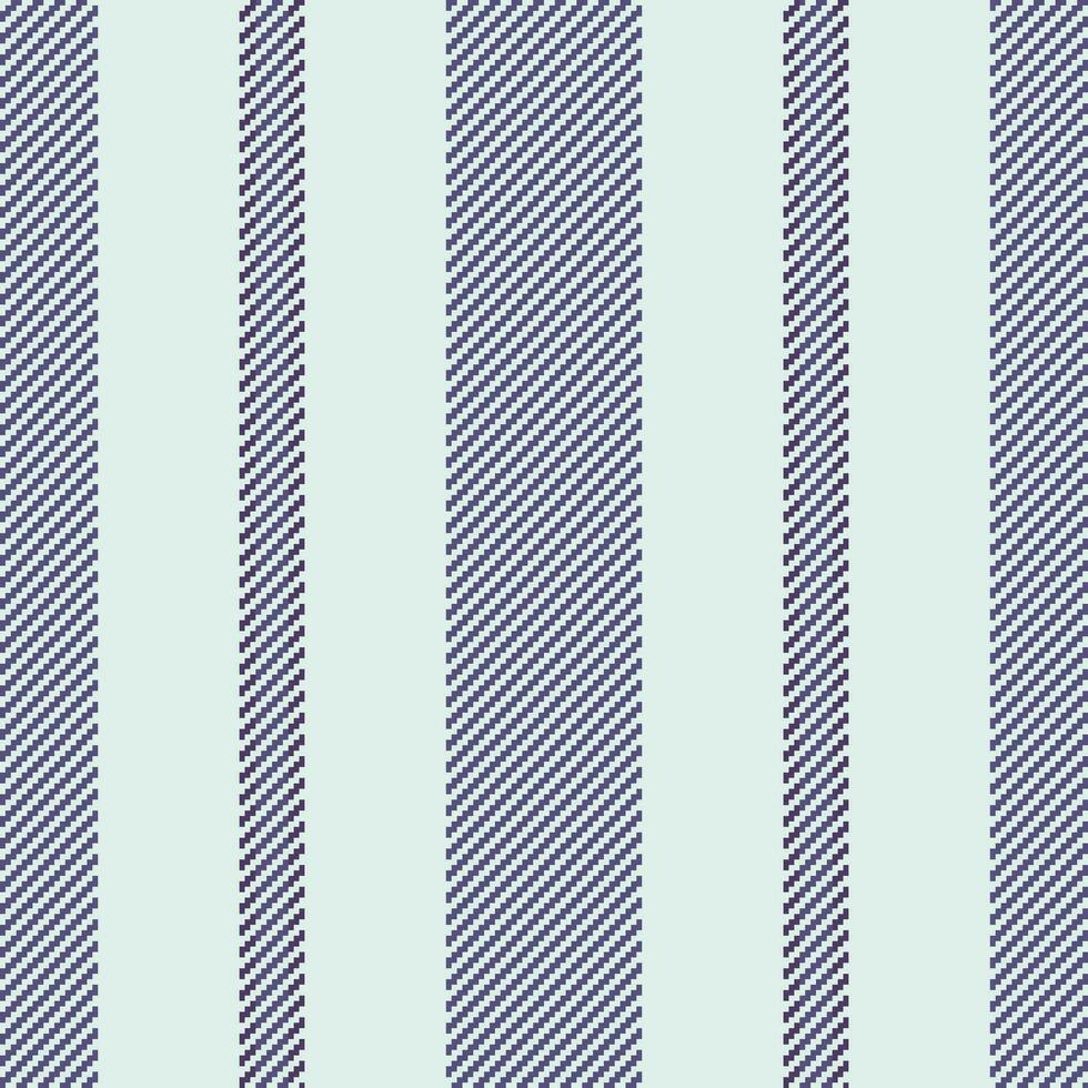 Proud background texture seamless, reel lines fabric vertical. Advertisement vector stripe pattern textile in white and indigo colors.