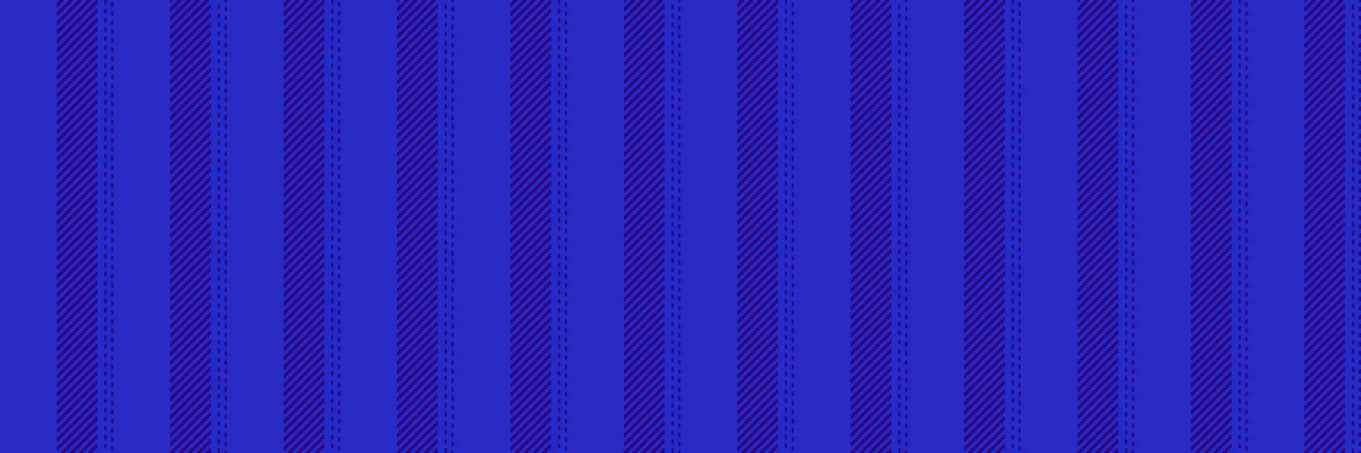 Decorate pattern texture background, children vector lines seamless. Effect fabric vertical stripe textile in blue and violet colors.