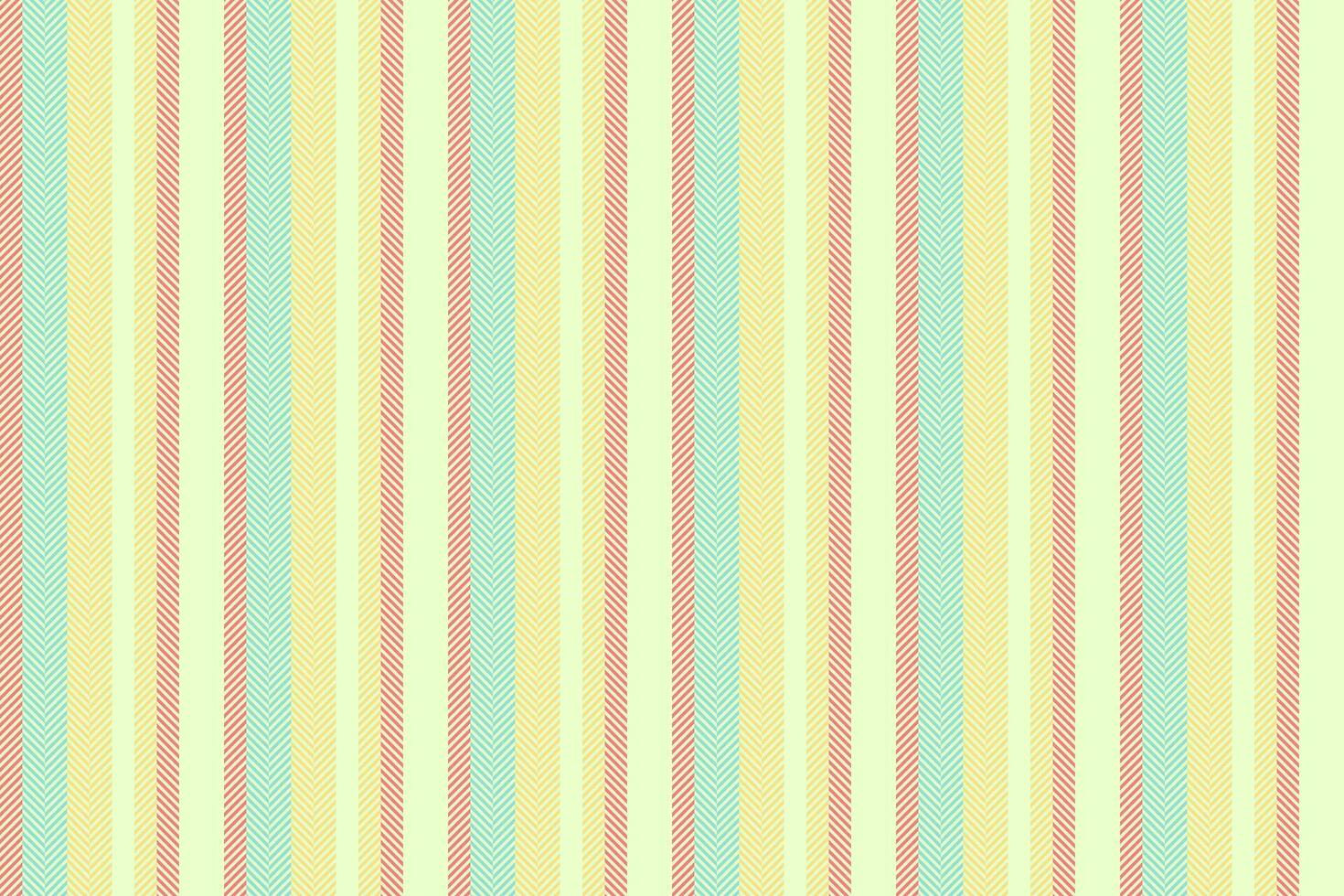 Bed pattern vector background, golf lines stripe seamless. Manufacture fabric vertical texture textile in light and yellow colors.