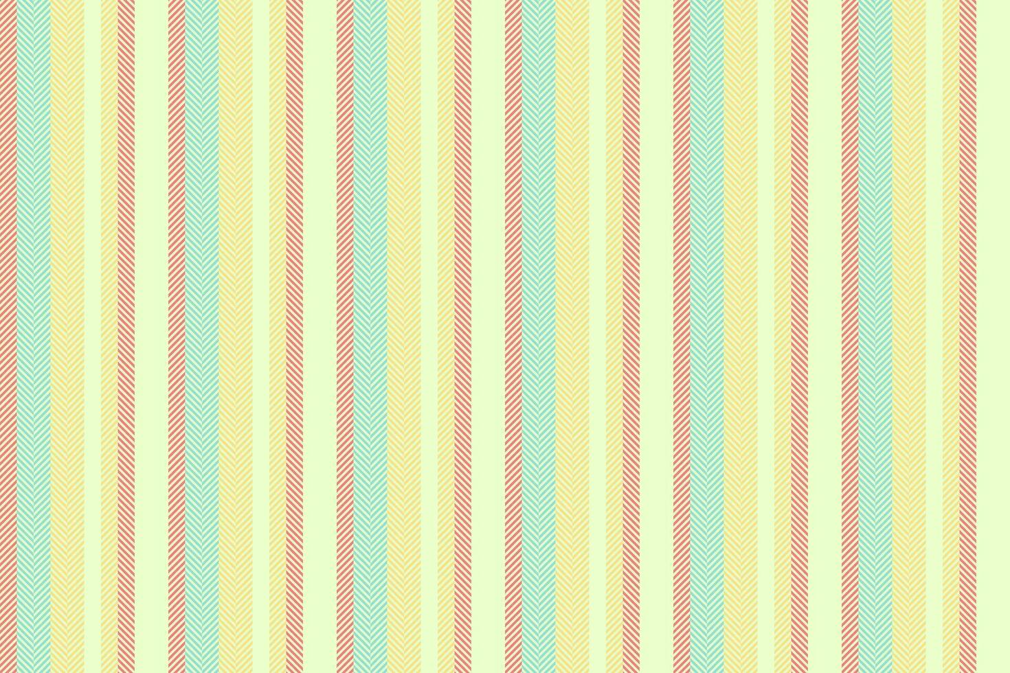 Bed pattern vector background, golf lines stripe seamless. Manufacture fabric vertical texture textile in light and yellow colors.
