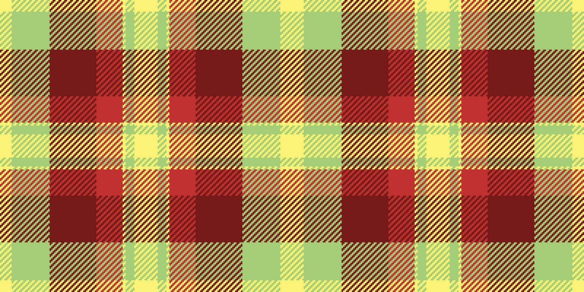 Seamless texture textile of background plaid pattern with a tartan fabric check vector. vector