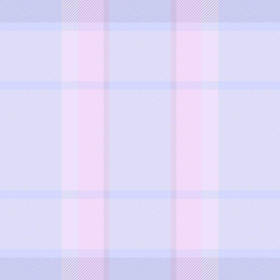 Seamless plaid pattern of fabric vector background with a tartan texture check textile.