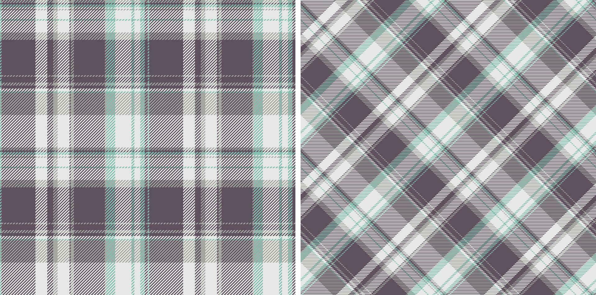 Check fabric tartan of texture seamless vector with a background plaid textile pattern. Set in winter colors. Tablecloth design ideas.