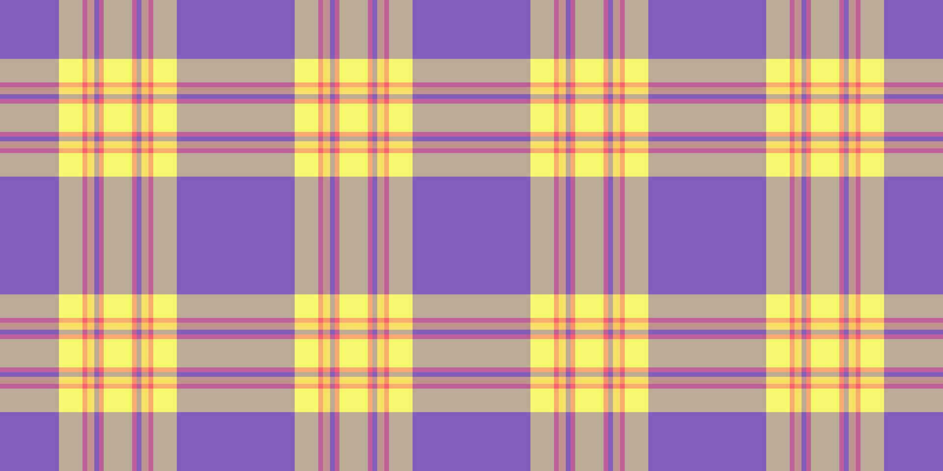 Thin fabric plaid check, other background tartan seamless. Scotland vector texture pattern textile in pastel and pink colors.