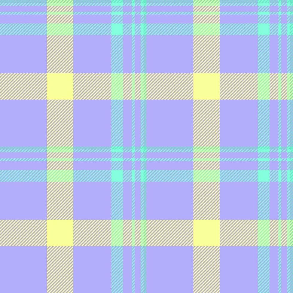 Texture vector textile of background seamless check with a tartan plaid pattern fabric.