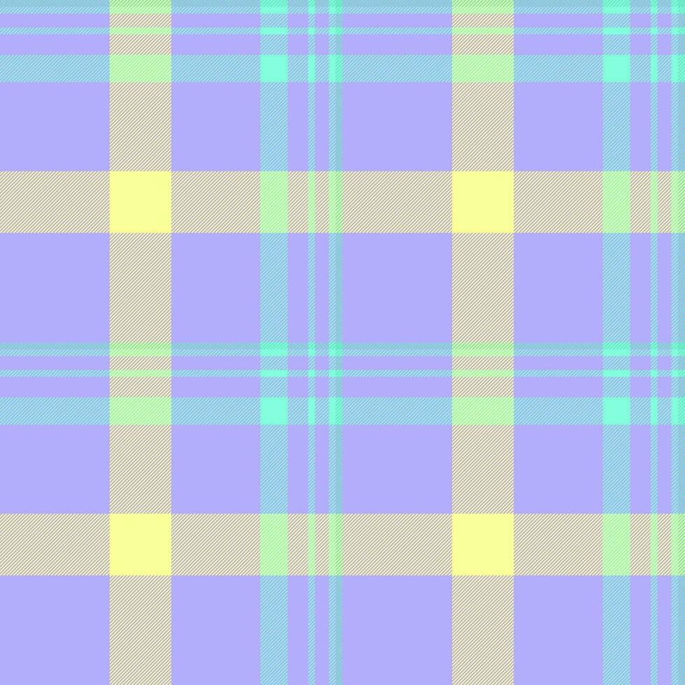 Texture vector textile of background seamless check with a tartan plaid pattern fabric.