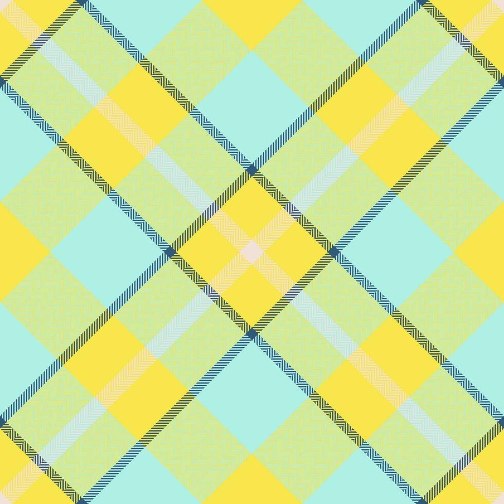 Plaid pattern vector. Check fabric texture. Seamless textile design for clothes, paper print. vector