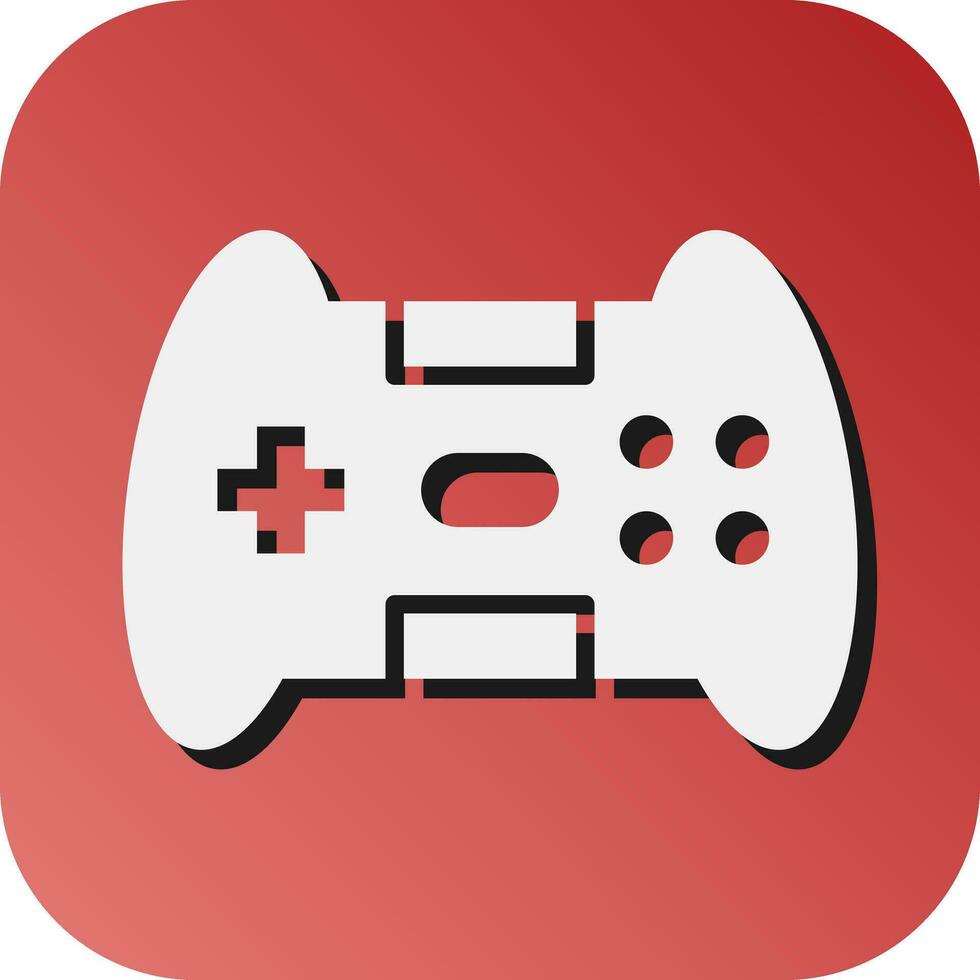 Game Vector Glyph Gradient Background Icon For Personal And Commercial Use.