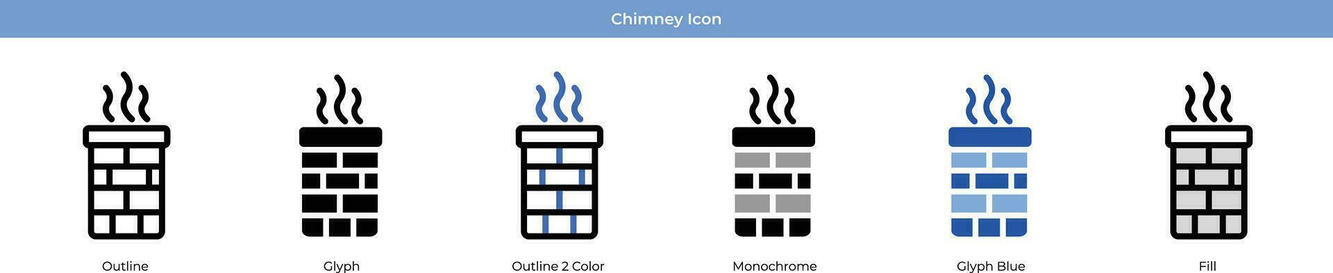 Chimey Icon Set vector