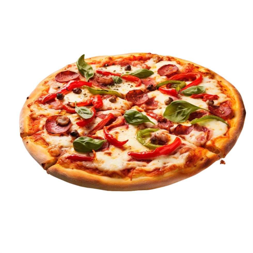 AI generated Classic Pepperoni Pizza on transparent background 35906694 PNG
