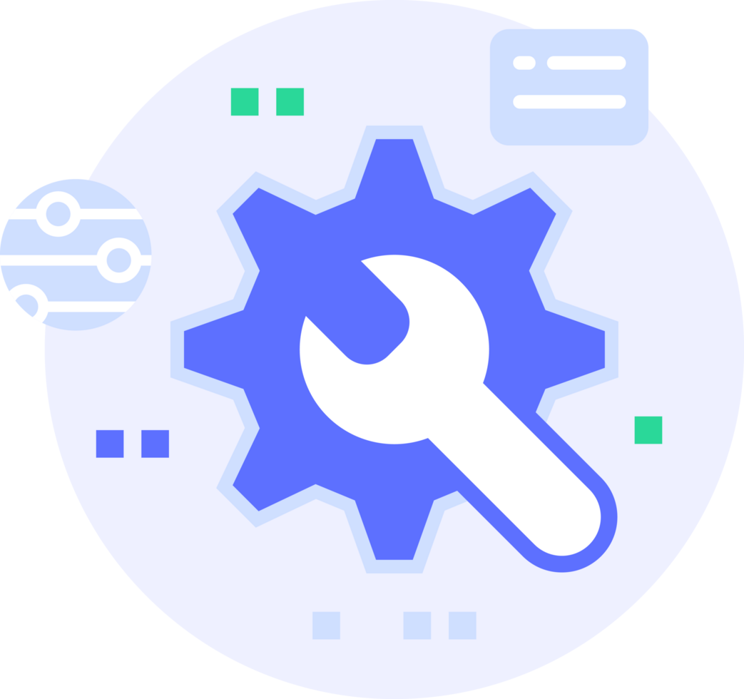 tool and service modern icon illustration png