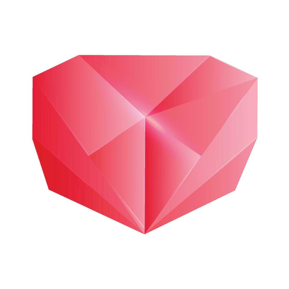 vector rojo topacio fantasía joyería gemas diamante de imitación para en línea logro