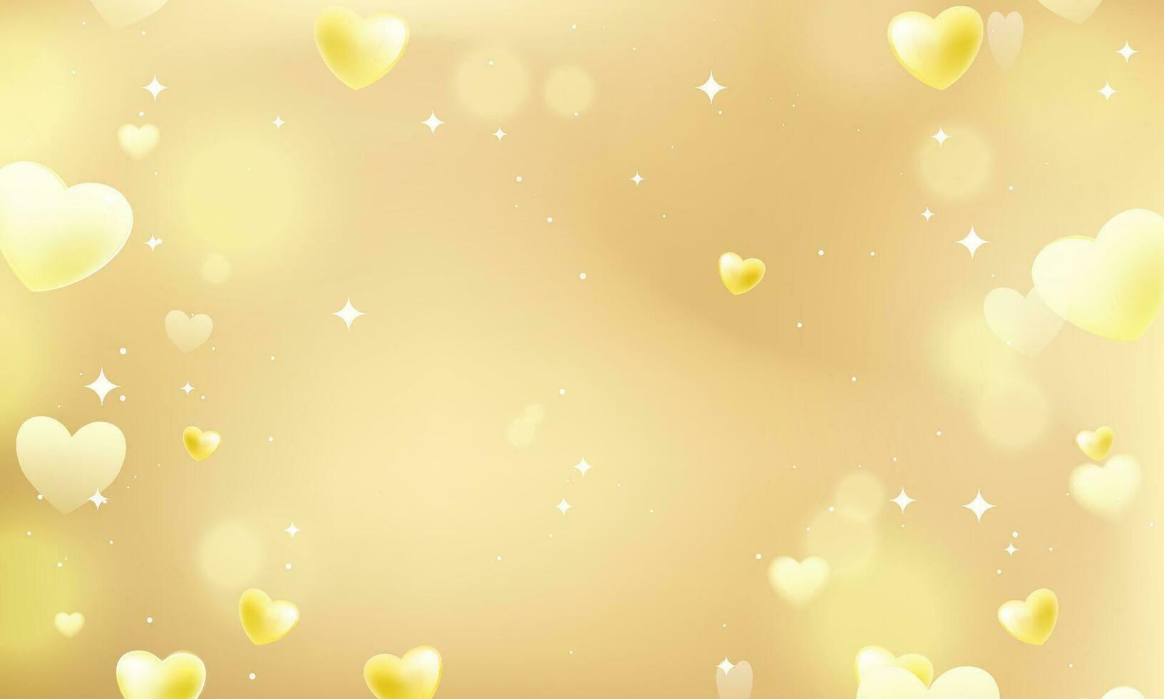 Vector blurred valentine's day background design