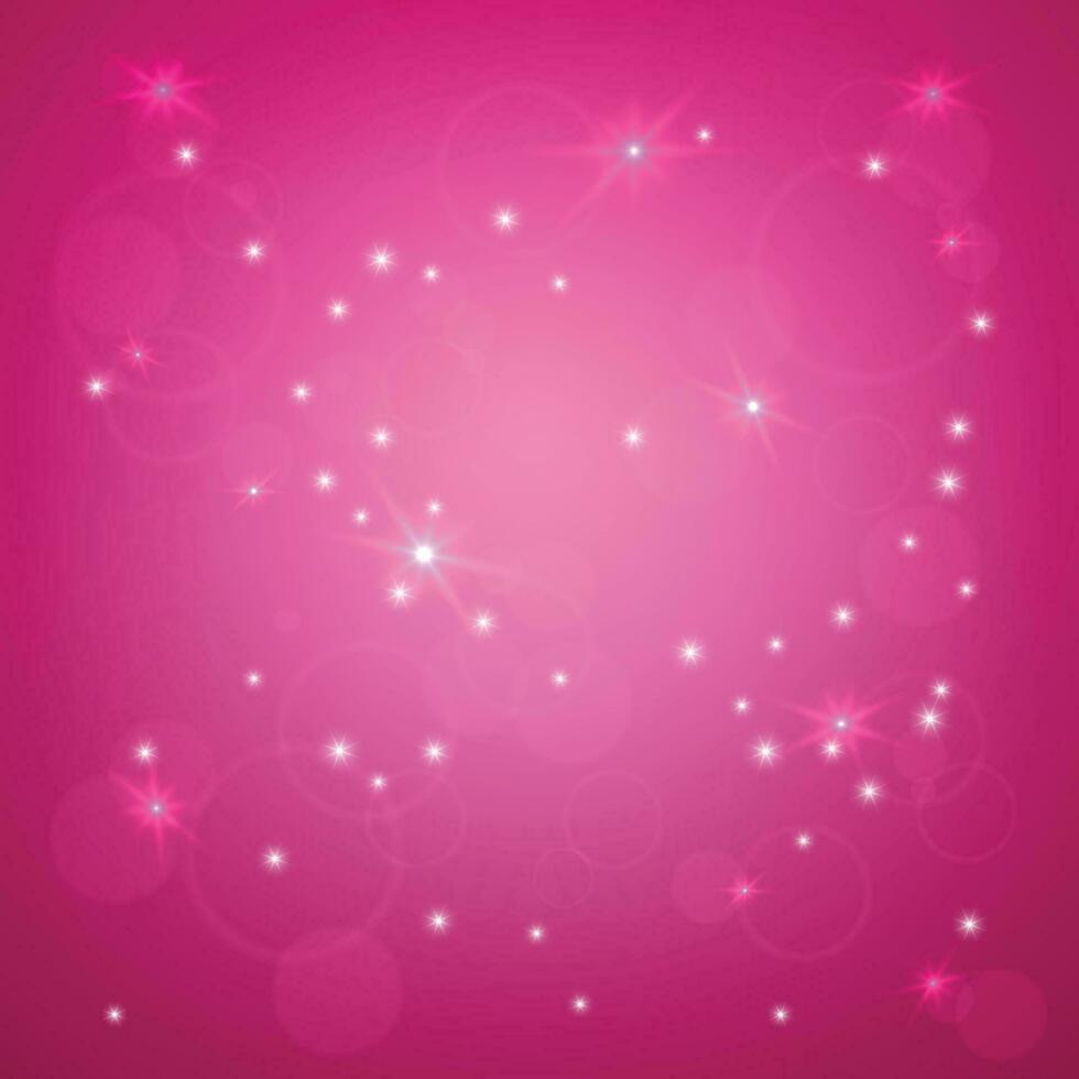 Vector pink bokeh background design