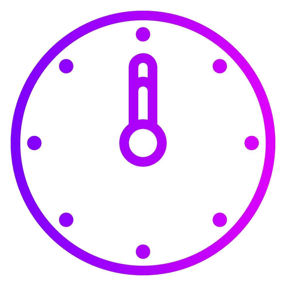 countdown gradient icon vector