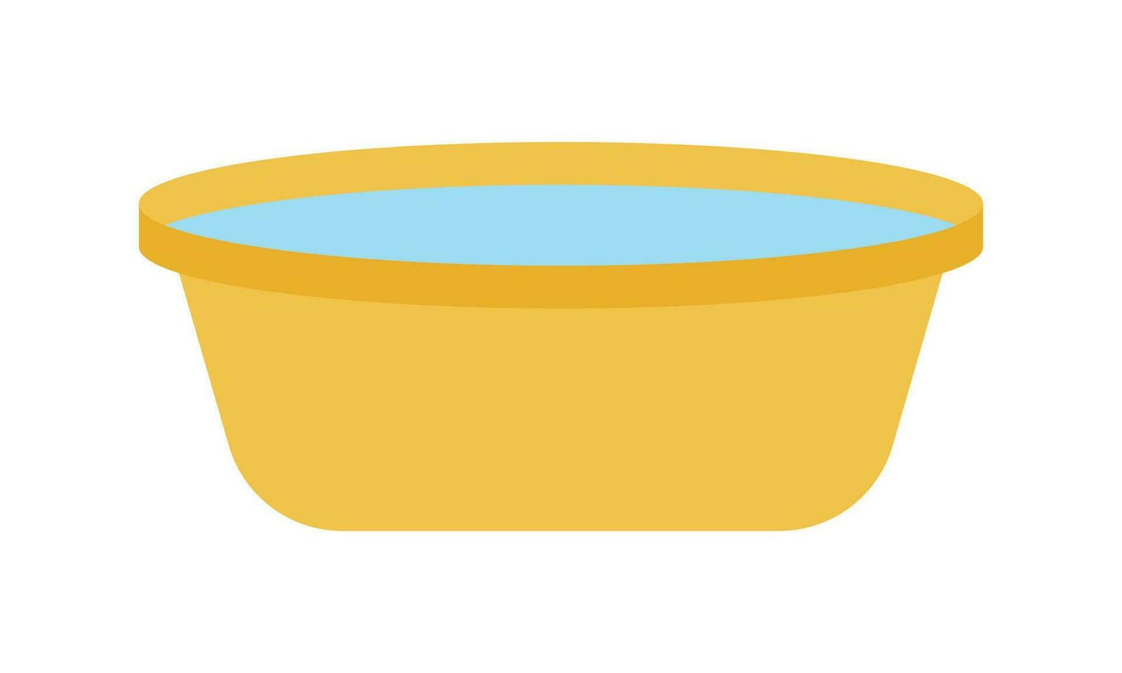 vector an ancient bathtub on white background