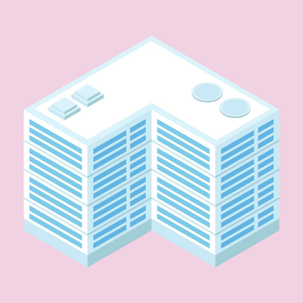 vector web hosting server rack, isometric icon of database and data center, blockchain digital technology
