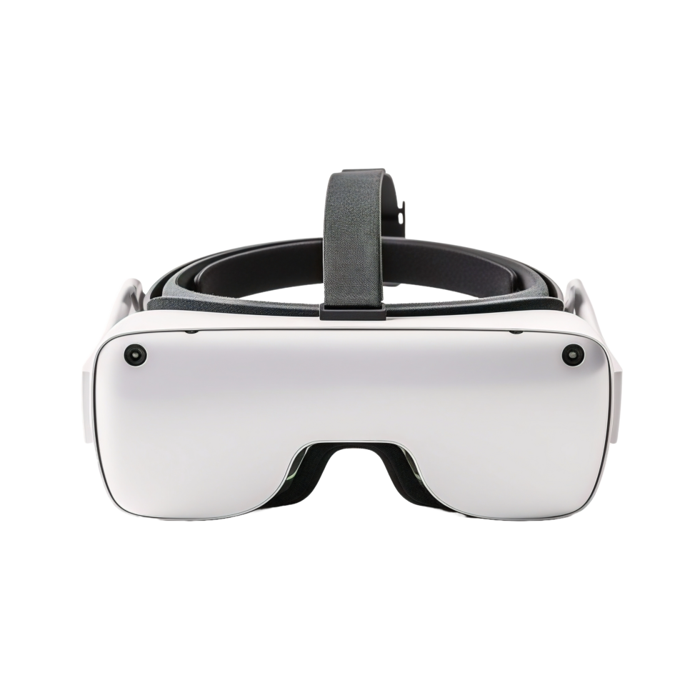 AI generated Modern White Virtual Reality Headset 35907478 PNG