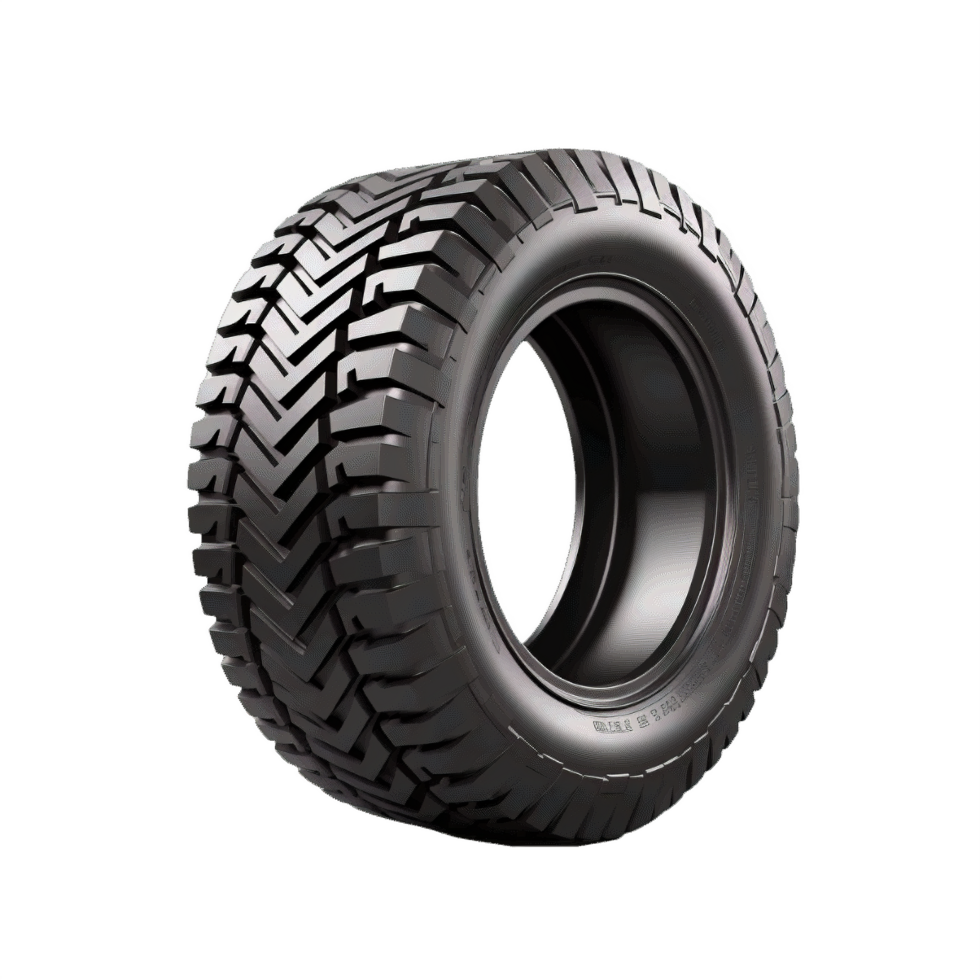 AI generated Energy-Efficient Single Tire Isolated on transparent Background png