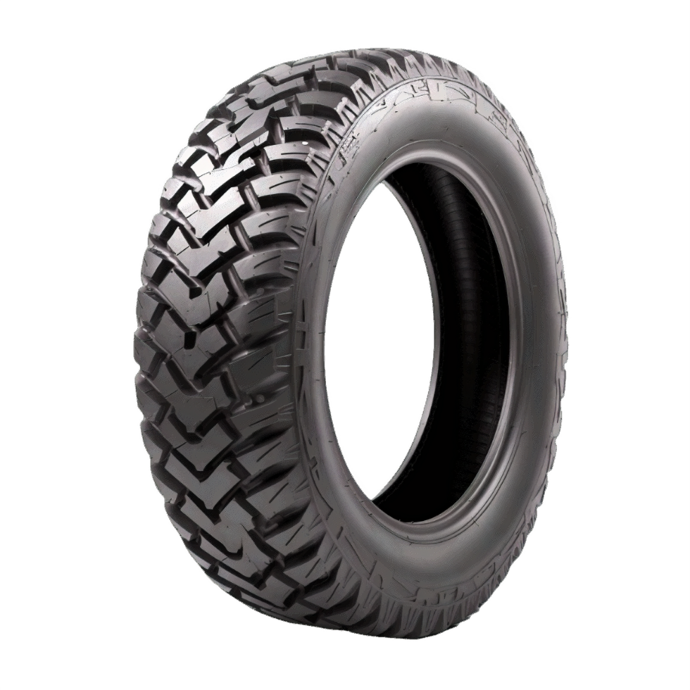 AI generated Energy-Efficient Single Tire Isolated on transparent Background png