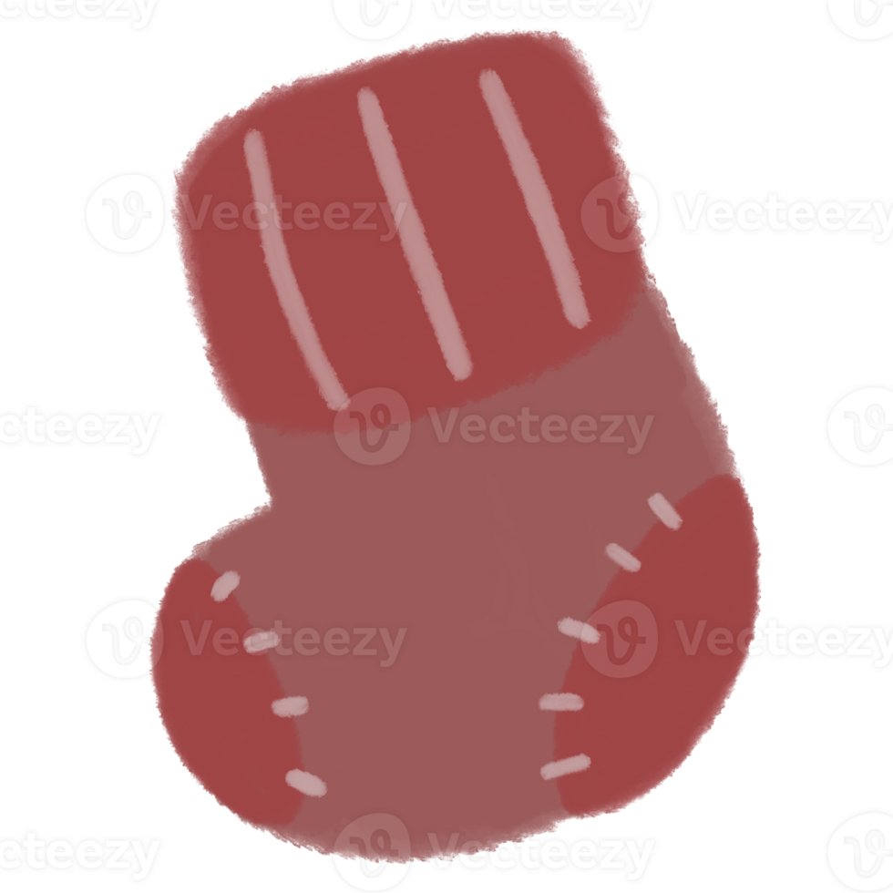 Christmas Sock Cartoon illustration For Christmas Festival png