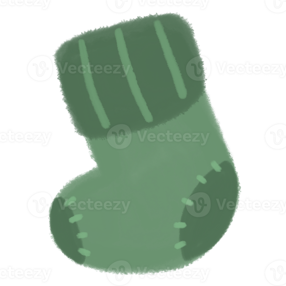 Christmas Sock Cartoon illustration For Christmas Festival png
