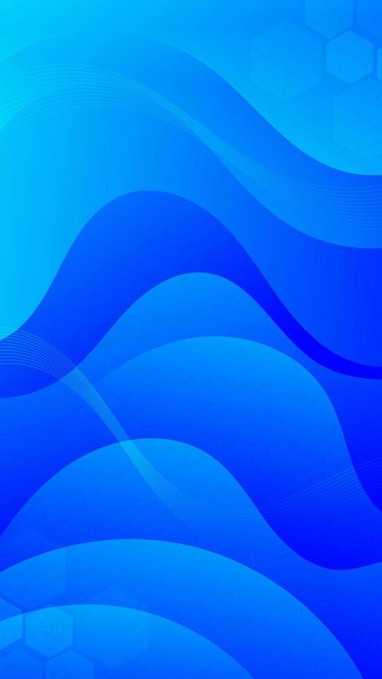 Abstract background blue color with wavy lines and gradients is a versatile asset suitable for various design projects such as websites, presentations, print materials, social media posts vector