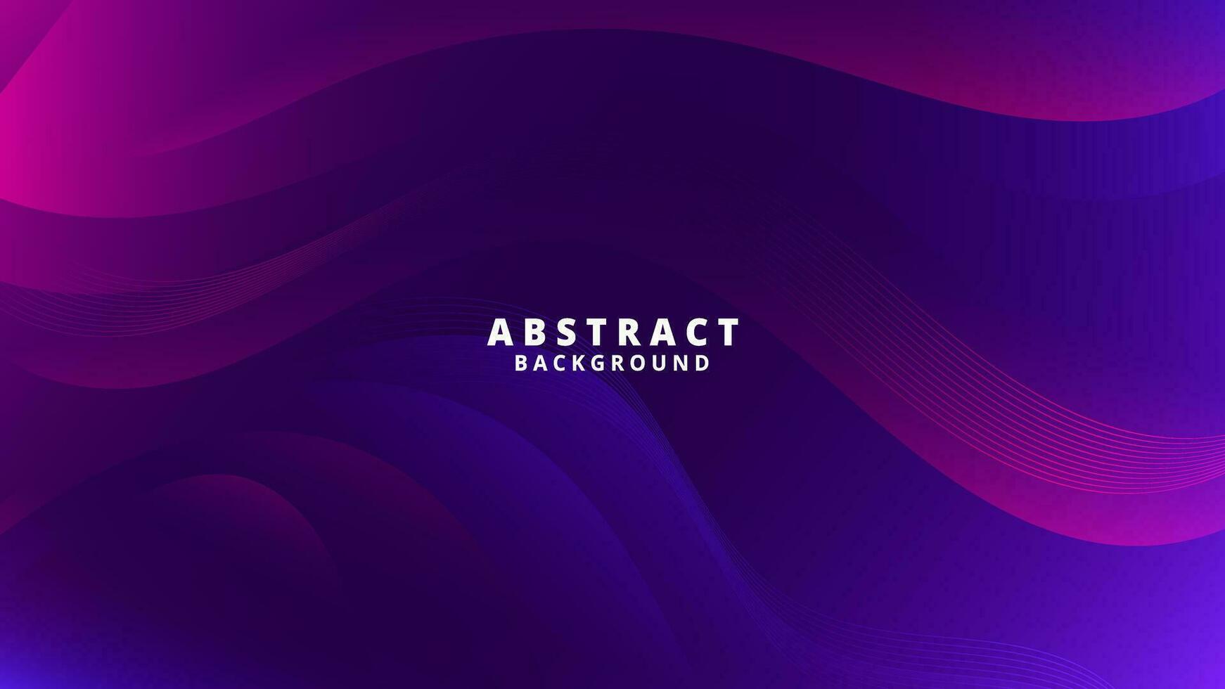 Abstract purple blue Background with Wavy Shapes. flowing and curvy shapes. This asset is suitable for website backgrounds, flyers, posters, and digital art projects. vector