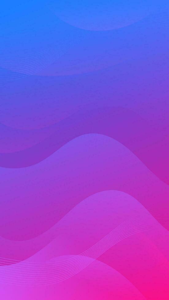 Abstract background purple blue color with wavy lines and gradients is a versatile asset suitable for various design projects such as websites, presentations, print materials, social media posts vector