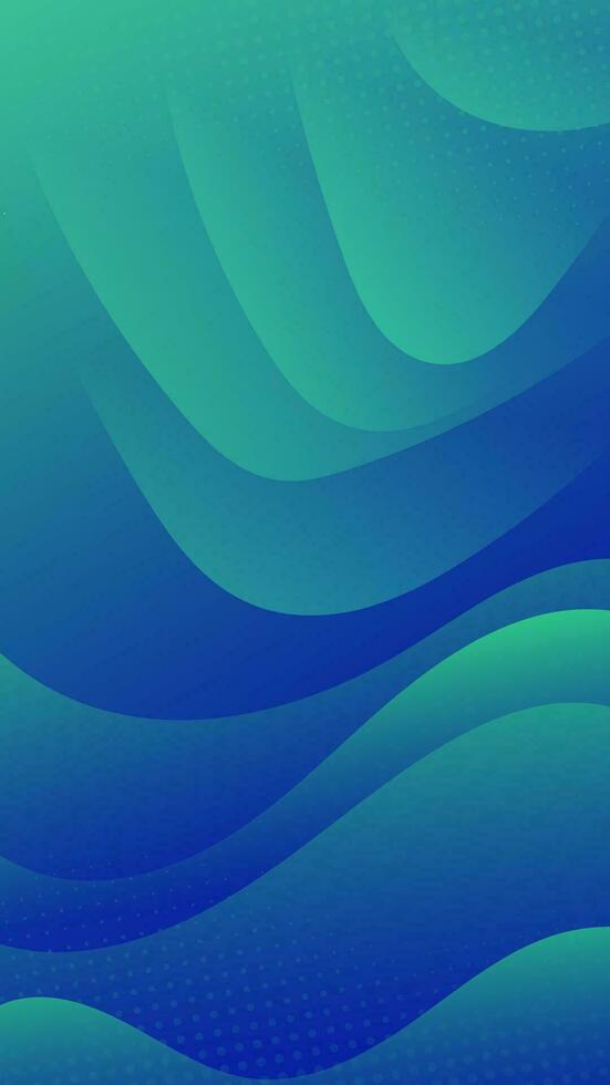 Abstract background green blue color with wavy lines and gradients is a versatile asset suitable for various design projects such as websites, presentations, print materials, social media posts vector