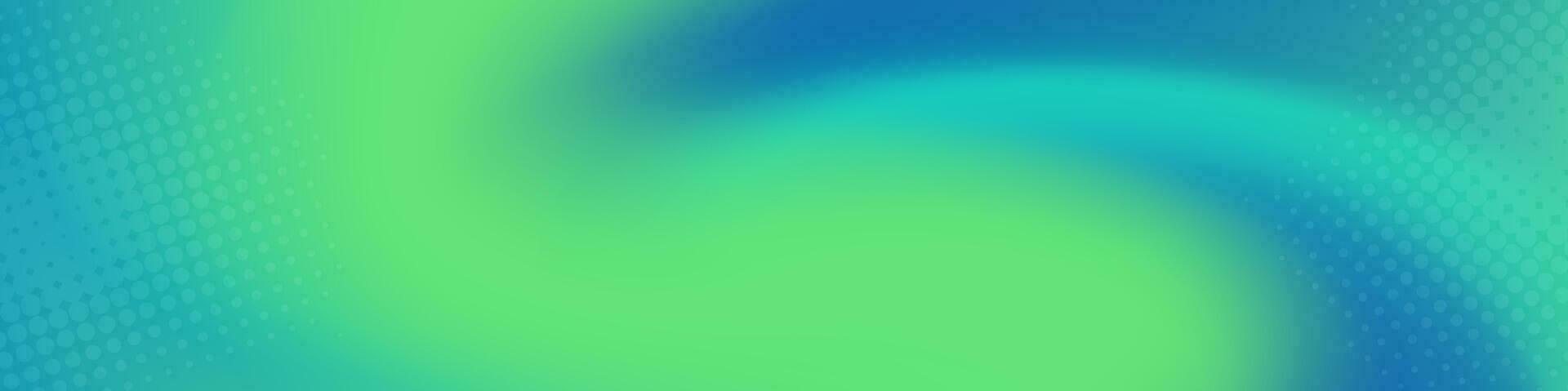 Gradient blurred background in shades of green and blue. Ideal for web banners, social media posts, or any design project that requires a calming backdrop vector