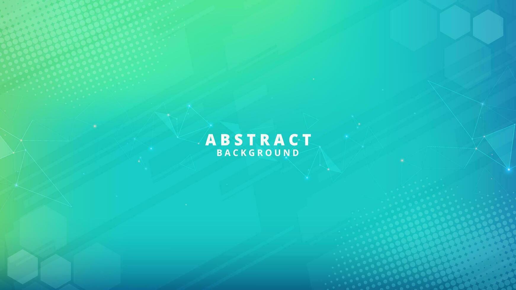 Gradient Digital technology background. Network connection dots and lines. Futuristic background for various design projects such as websites, presentations, print materials, social media posts vector