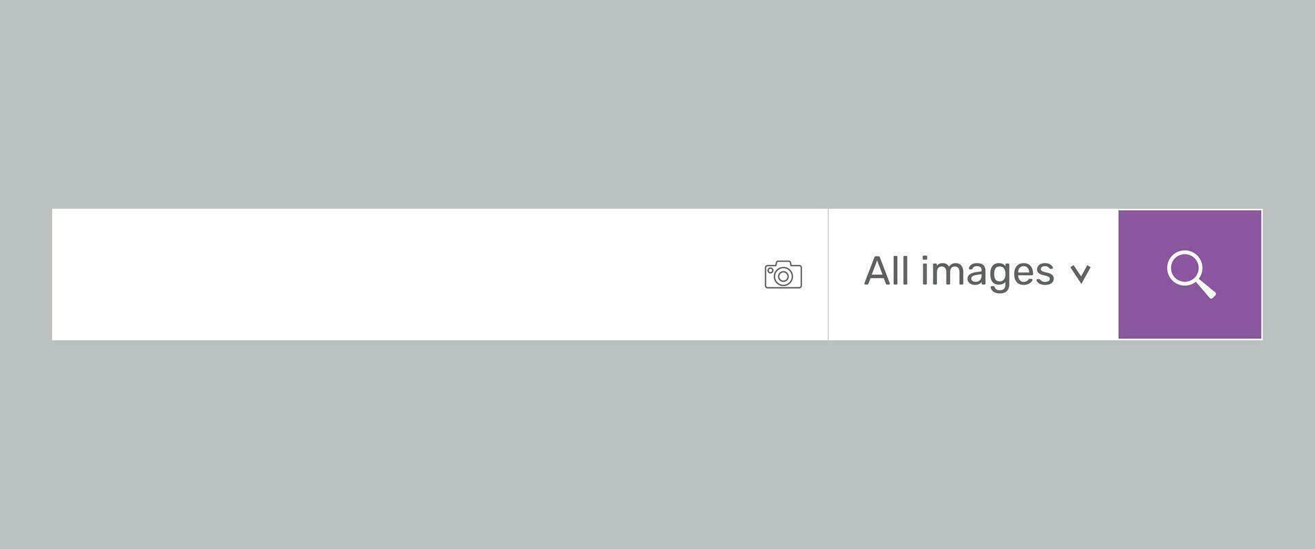 Search bar vector design template.
