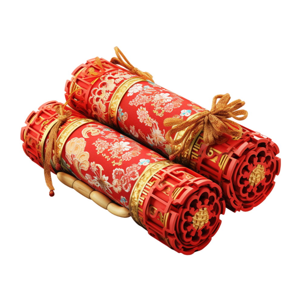 AI generated Cute Firecracker Material png