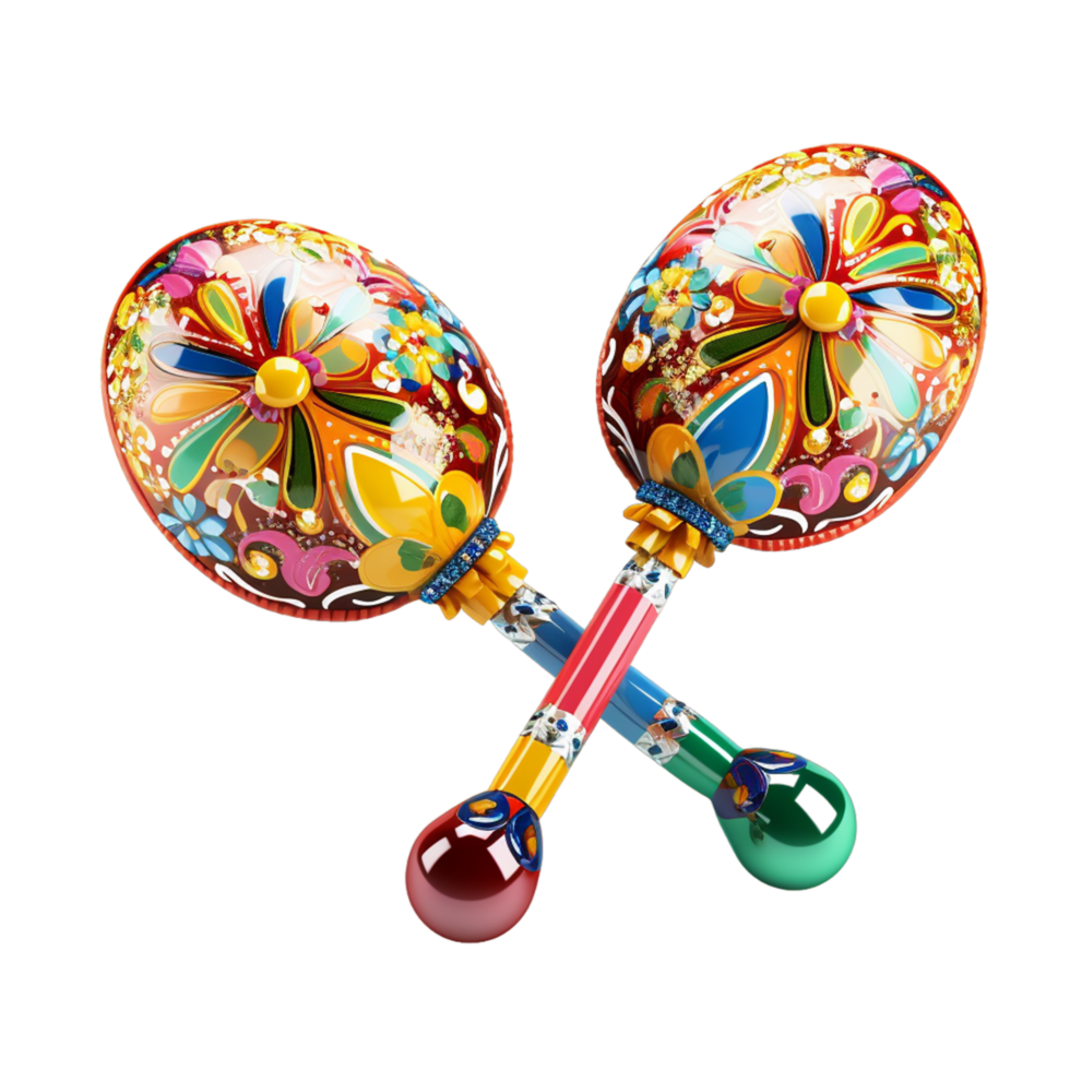 AI generated Oldest shocknoise musical instrument is maracas a kind of rattle png