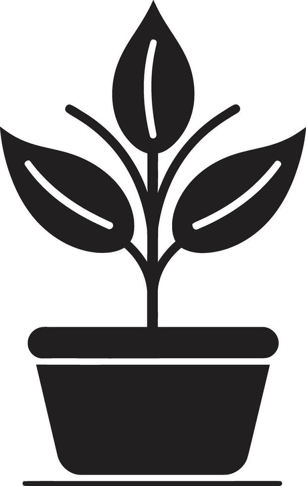 Photosynthetic Pride Logo Vector Icon Natures Palette Plant Emblem Design