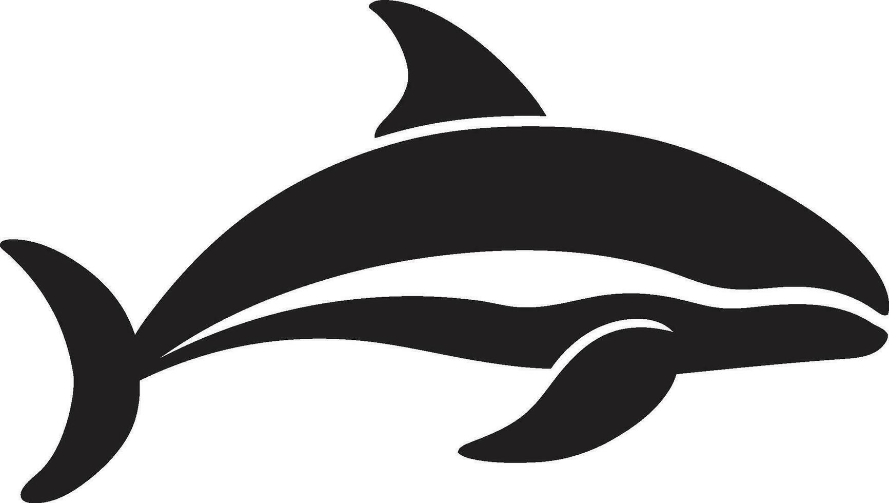 Oceanic Opus Emblematic Whale Icon Maritime Muse Logo Vector Icon