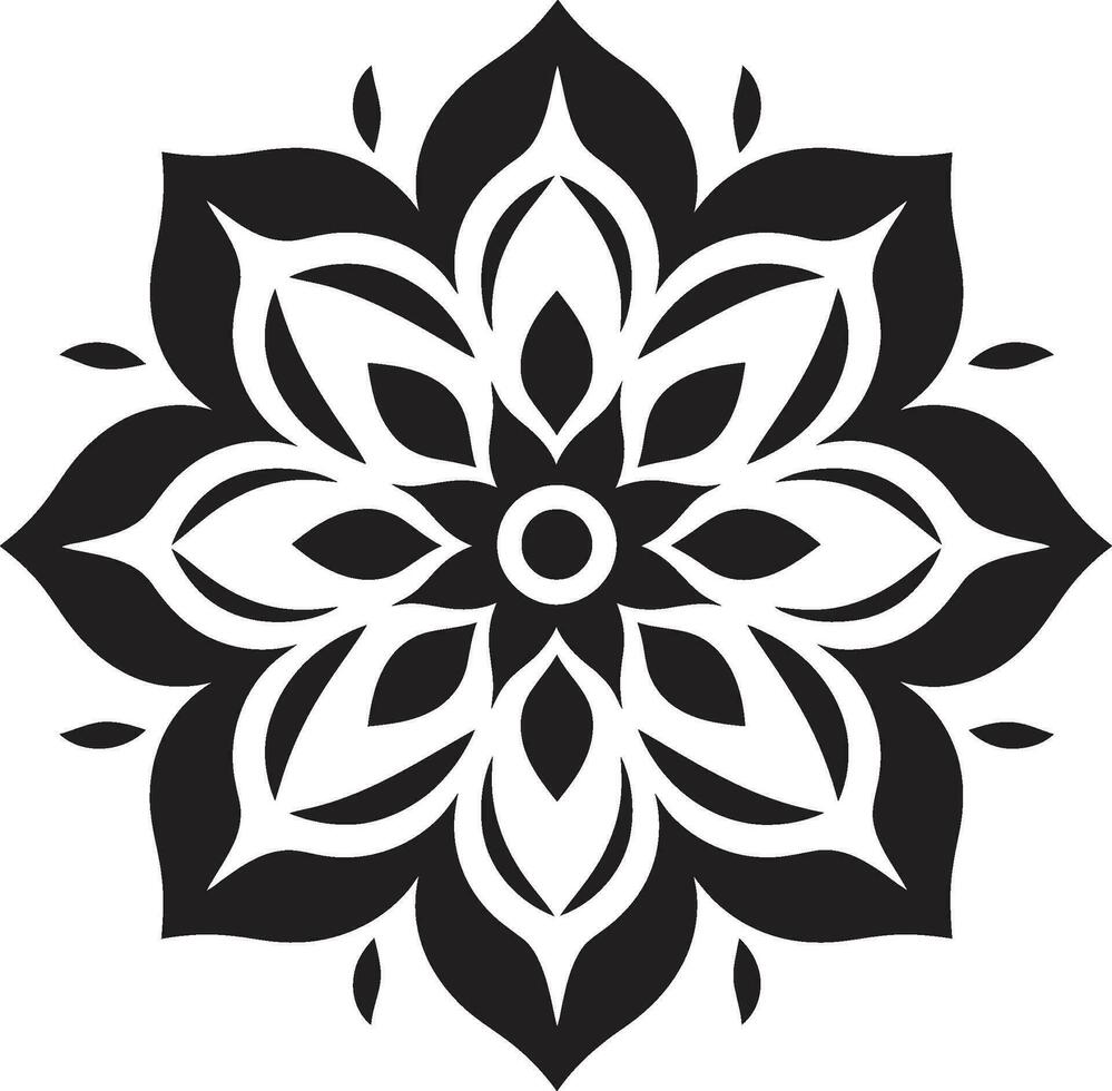 espiritual remolinos mandala emblema diseño místico medallón logo de mandala diseño vector